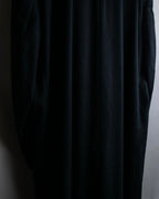 "Vintage super maxi length double-breasted oversized chester coat"