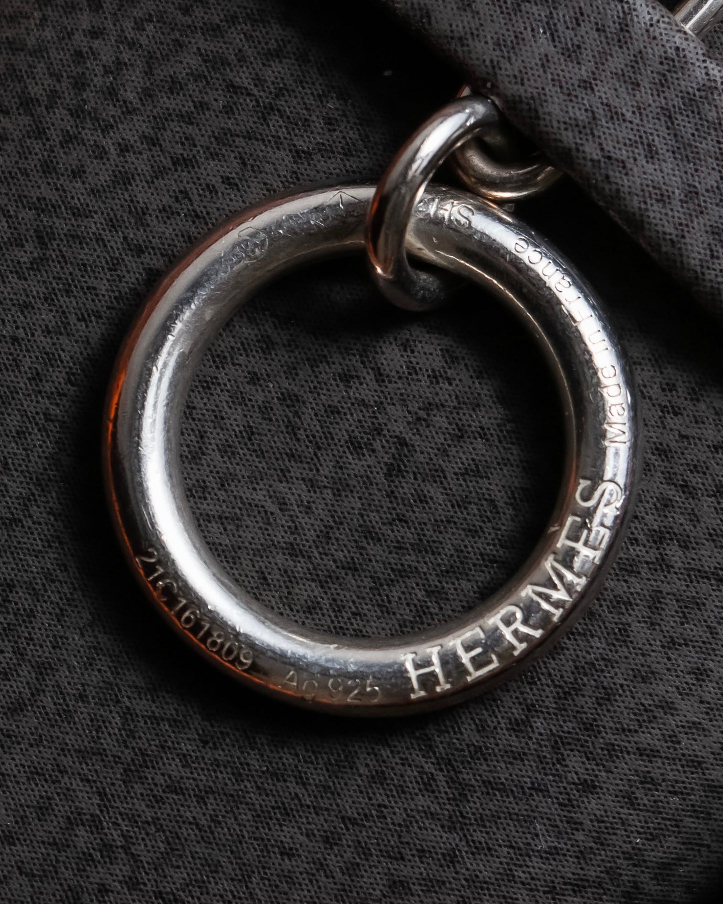 "HERMES" Chaine d'Ancre punk series silver 925 bracelet