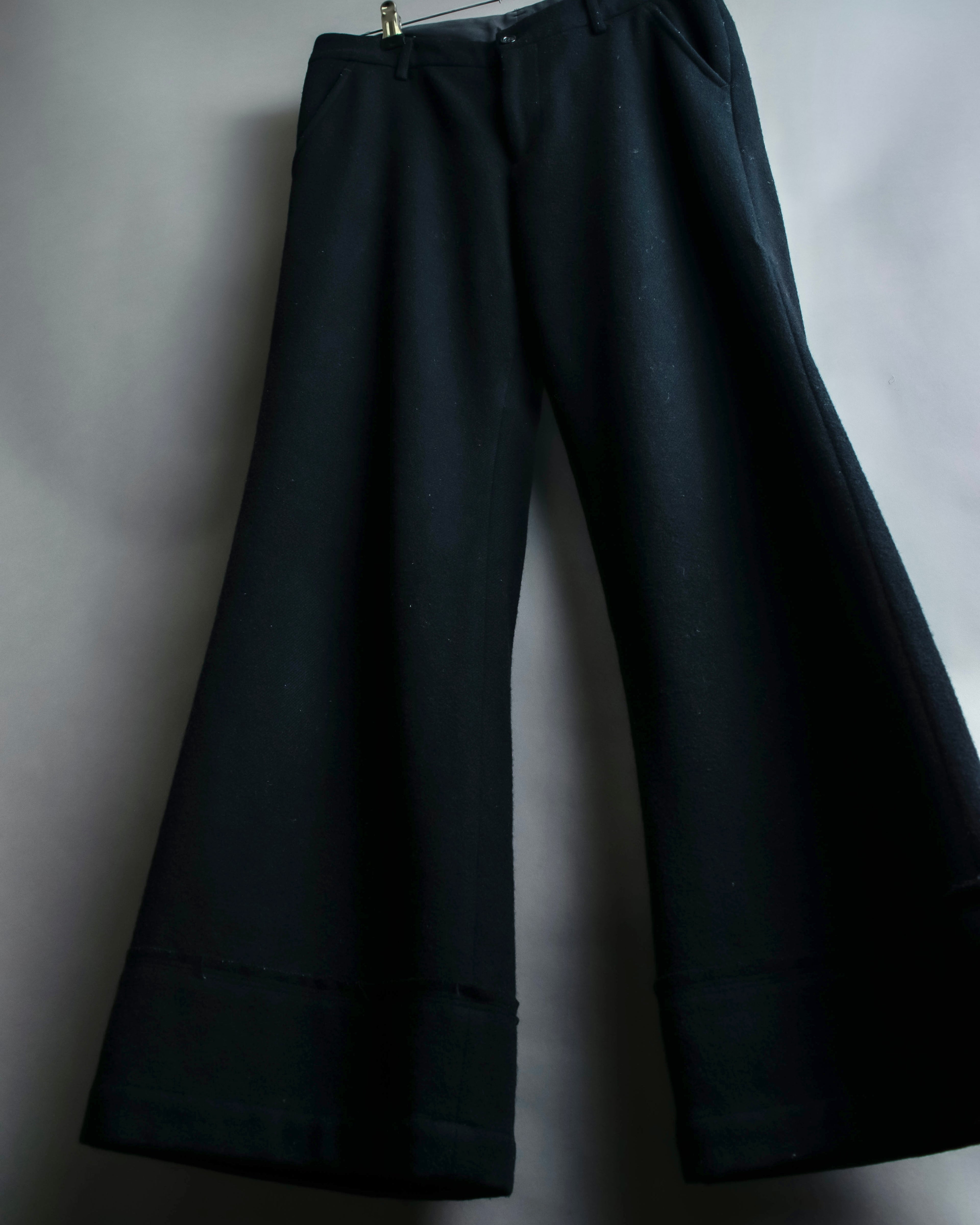 "tricot Comme des Garçons" beautiful silhouette wide slacks