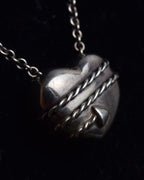 "Tiffany&Co" Heart＆arrow motif silver necklace