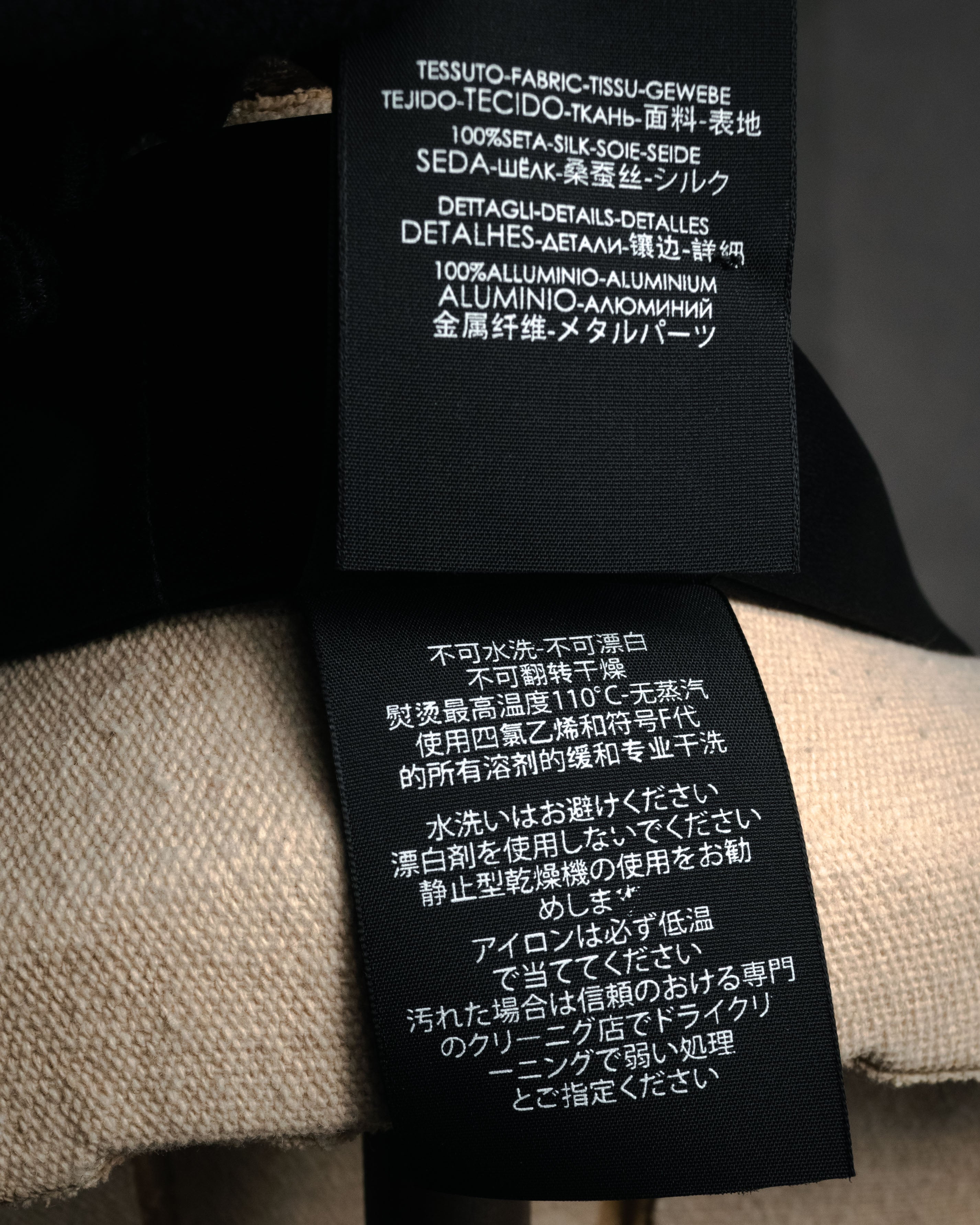 –SPECIAL– “SAINT LAURENT PARIS”
2013-2016 Studded silk ribbon tie