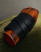 "DIOR HOMME" 00's-10's Black leather wrist cuff