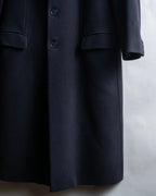 "EMPORIO ARMANI" Single-breasted oversized chester coat