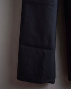 "US navy inspired lace back wide sailor pants"