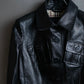 "BURBERRY" 100% cow leather Military pocket details short length jacket