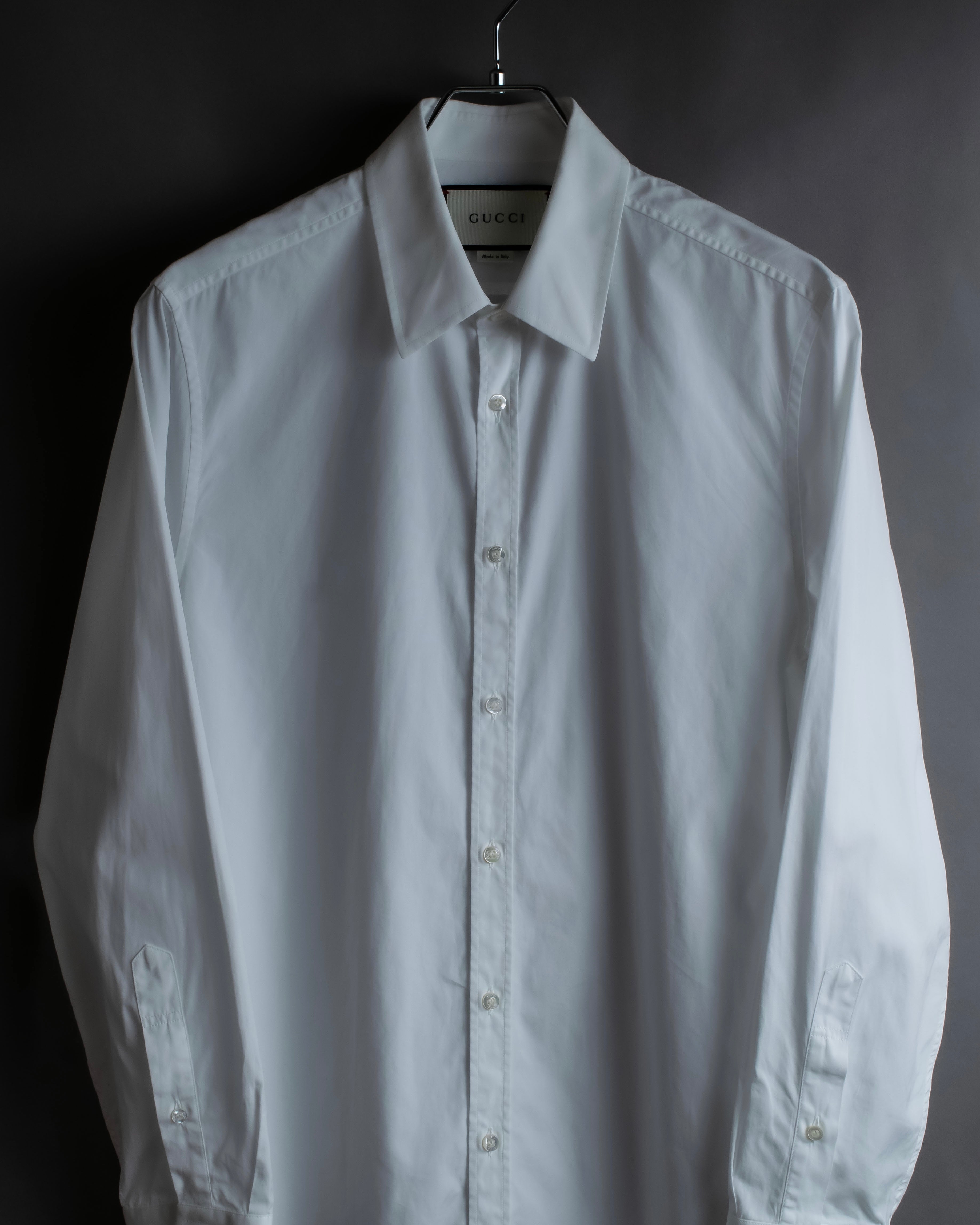 "GUCCI" Michele period regular white shirt