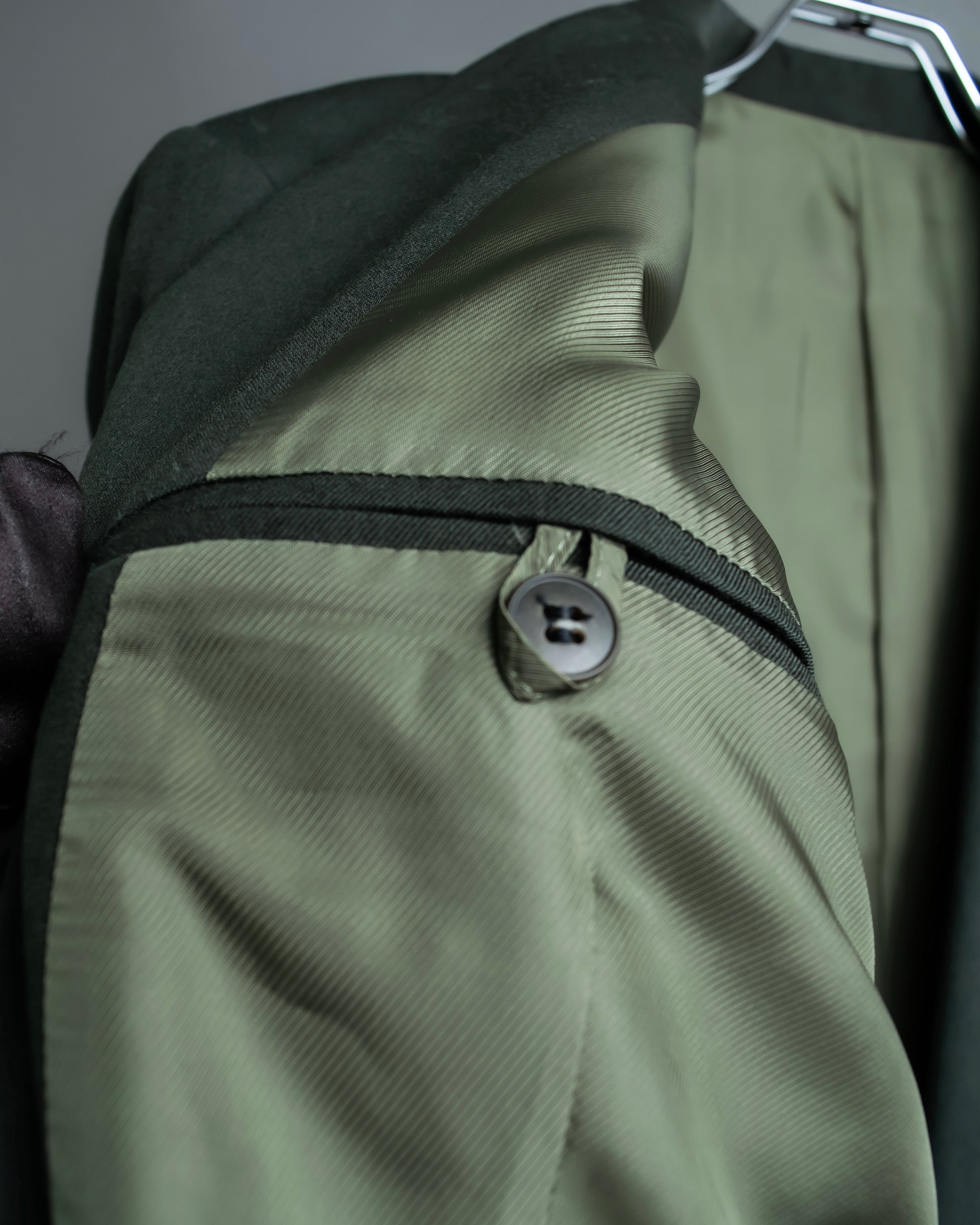 “Jean Paul Gautier” Patterned lining 8B double jacket set up