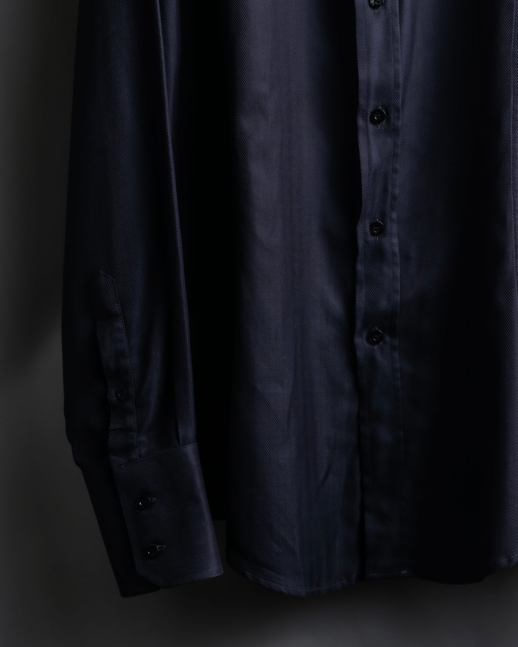 "GUCCI" Herringbone weave oversized shirt