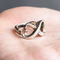 "Tiffany&Co" Paloma picasso loving heart double ring