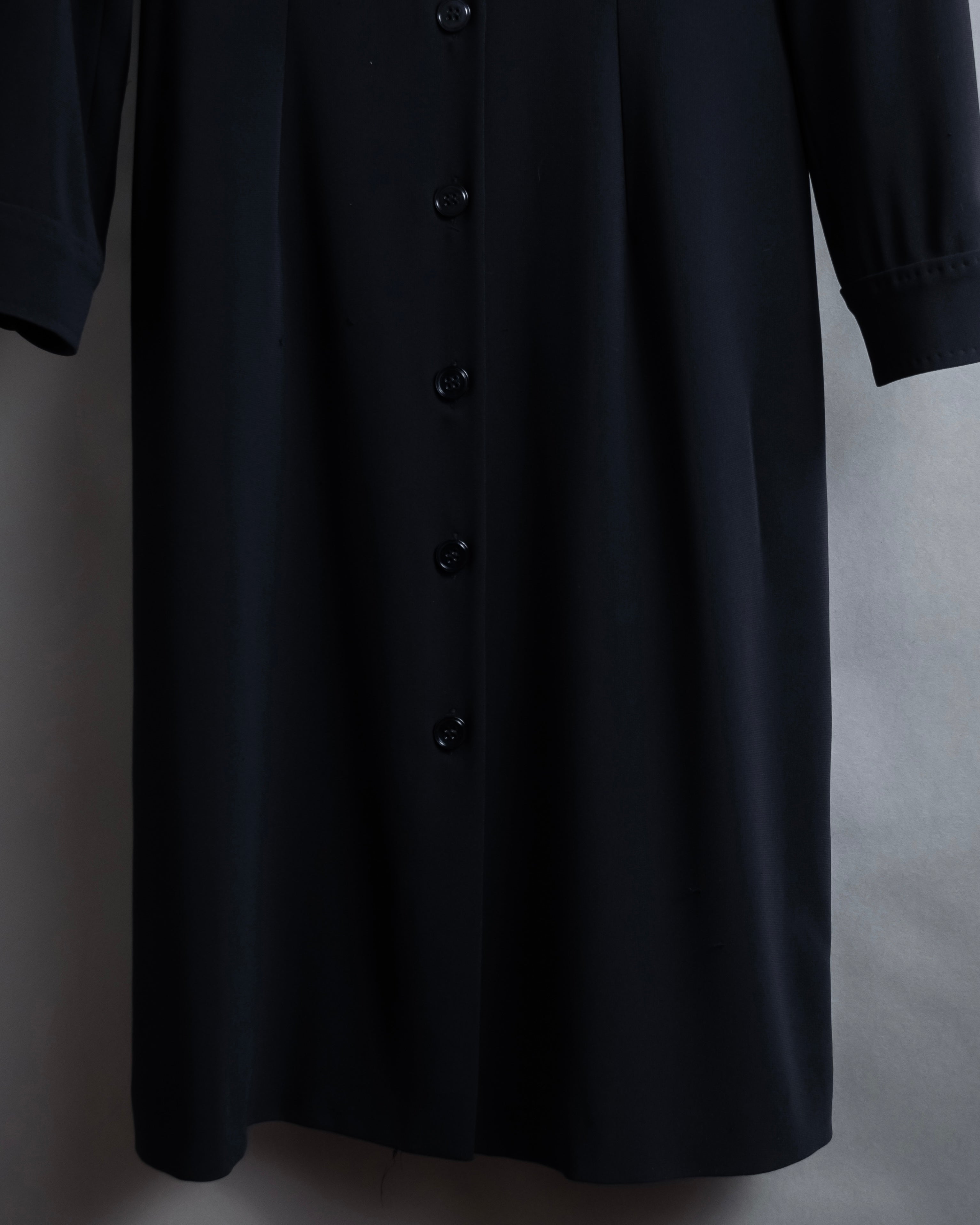 "Max Mara" 90's Refined design long shirt dress