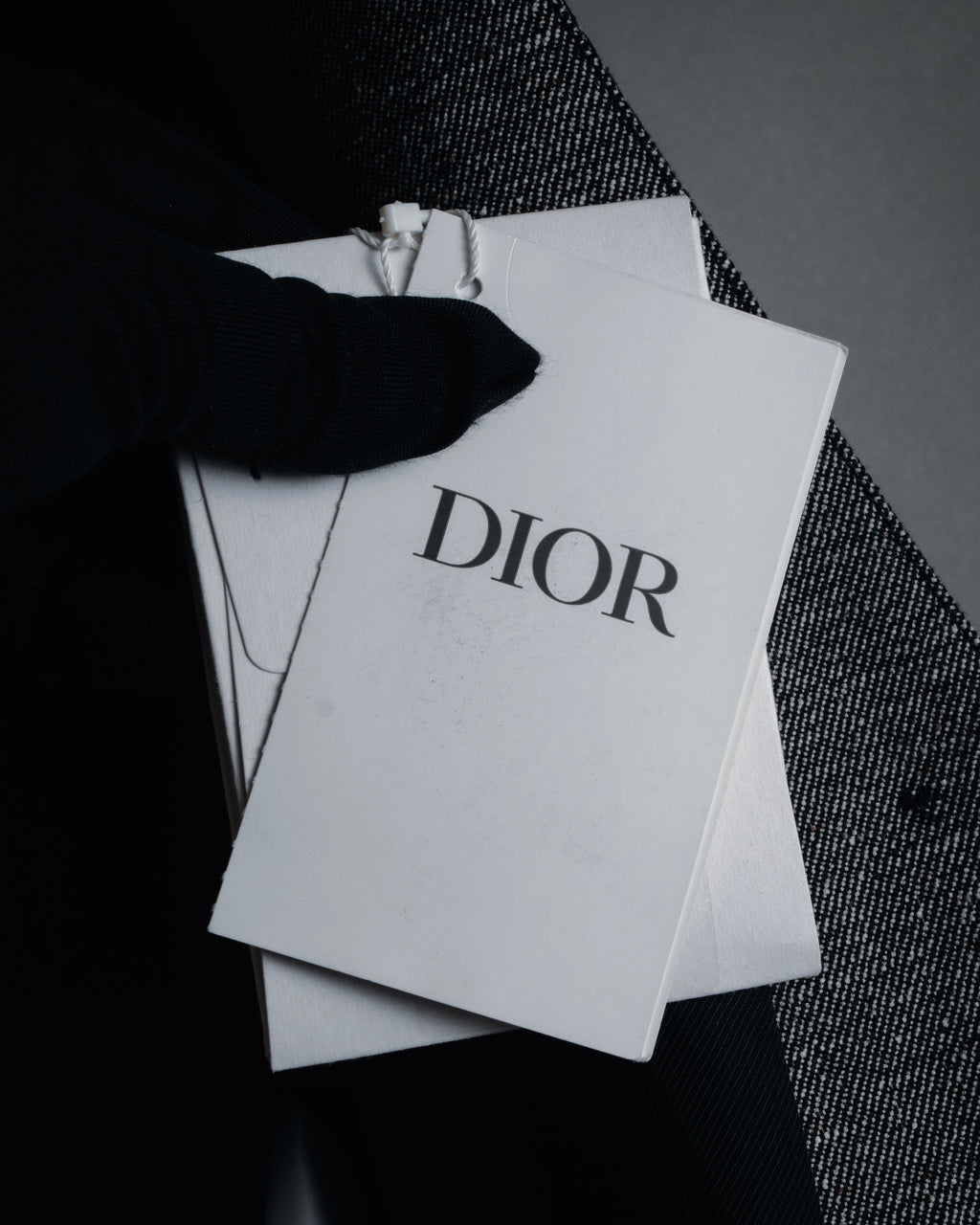 "Christian Dior" 23SS half double-breasted structured gilet