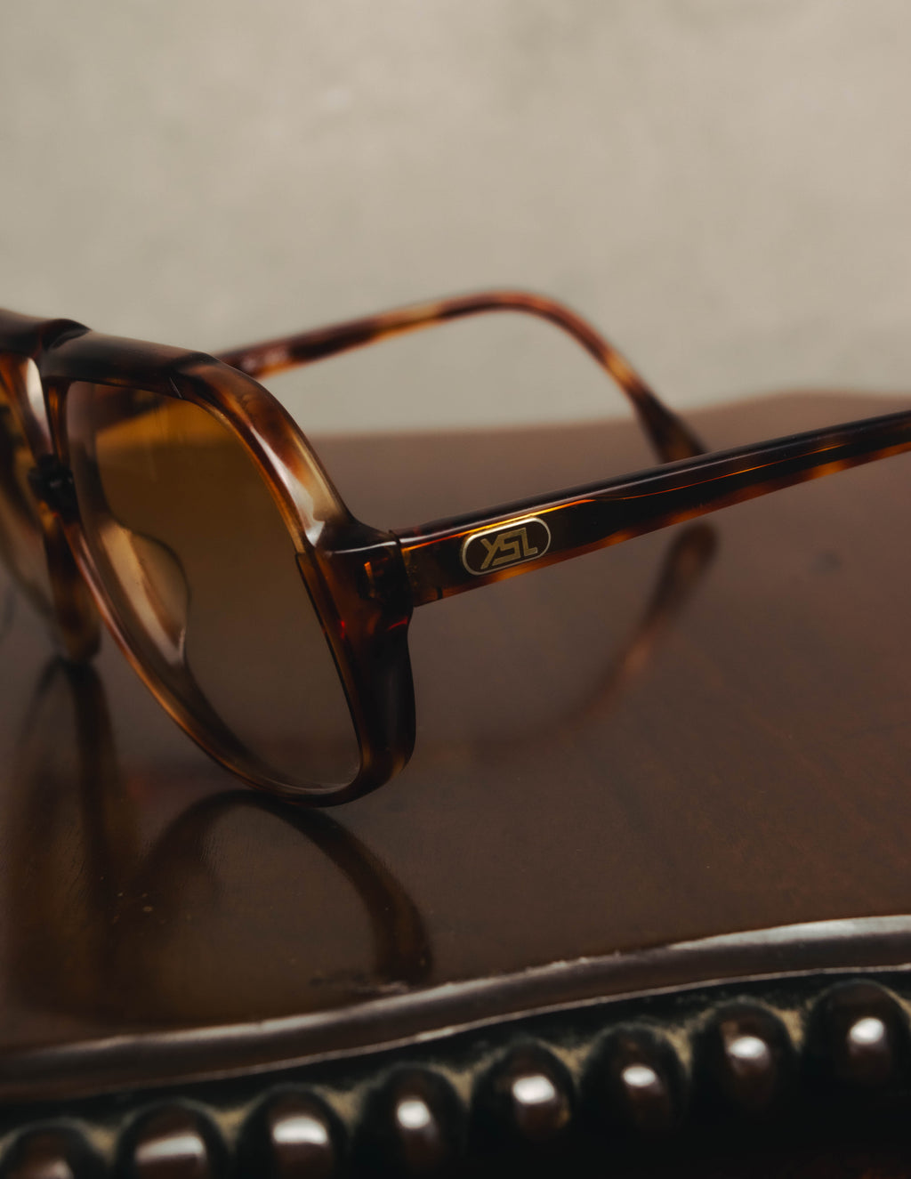 "Yves Saint Laurent" 70's-80's Oversized aviator sunglasses