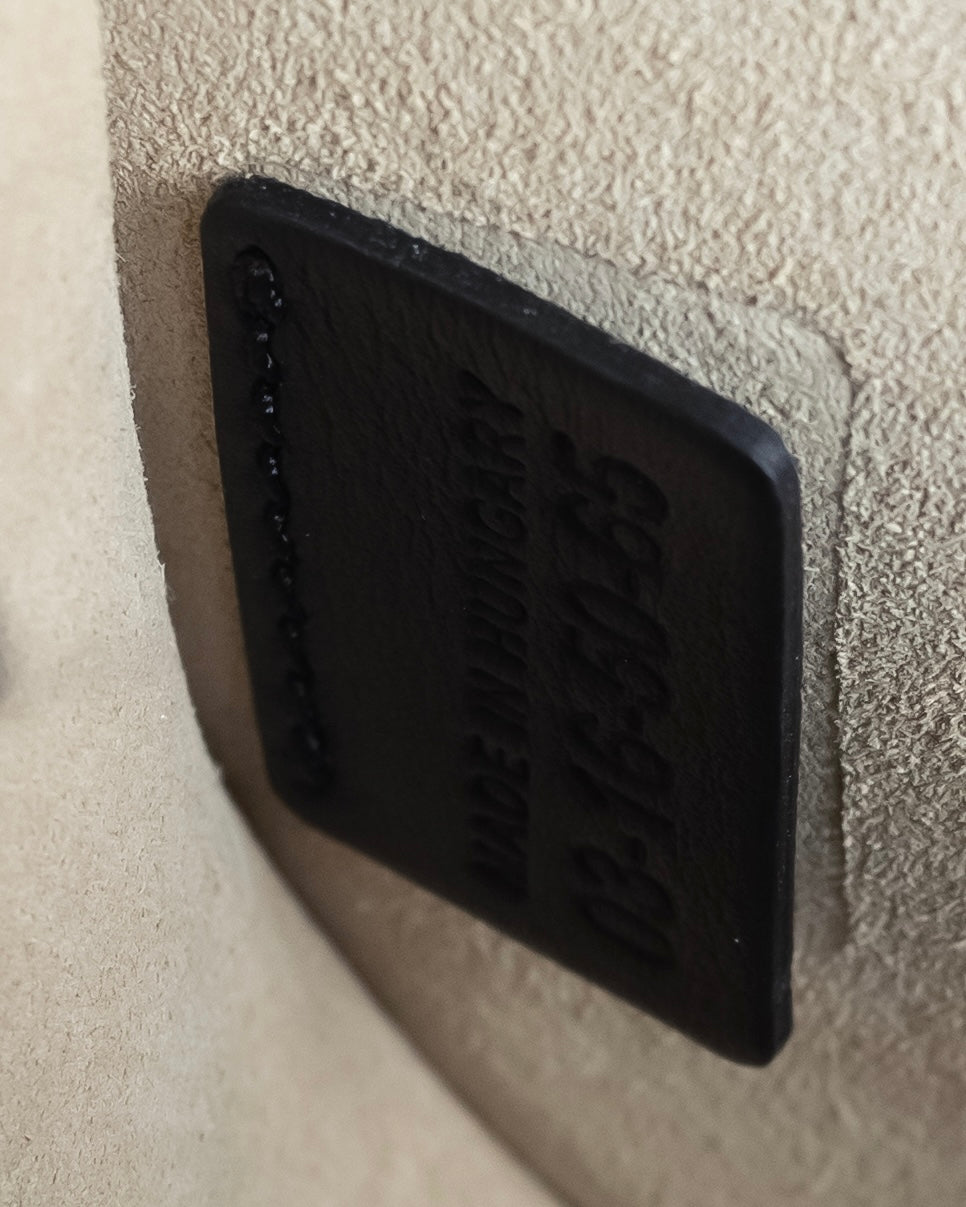 "Chloe" Georgia double flap design leather bag