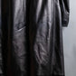 "GIANFRANCO FERRE" Oversized lamb leather chester coat