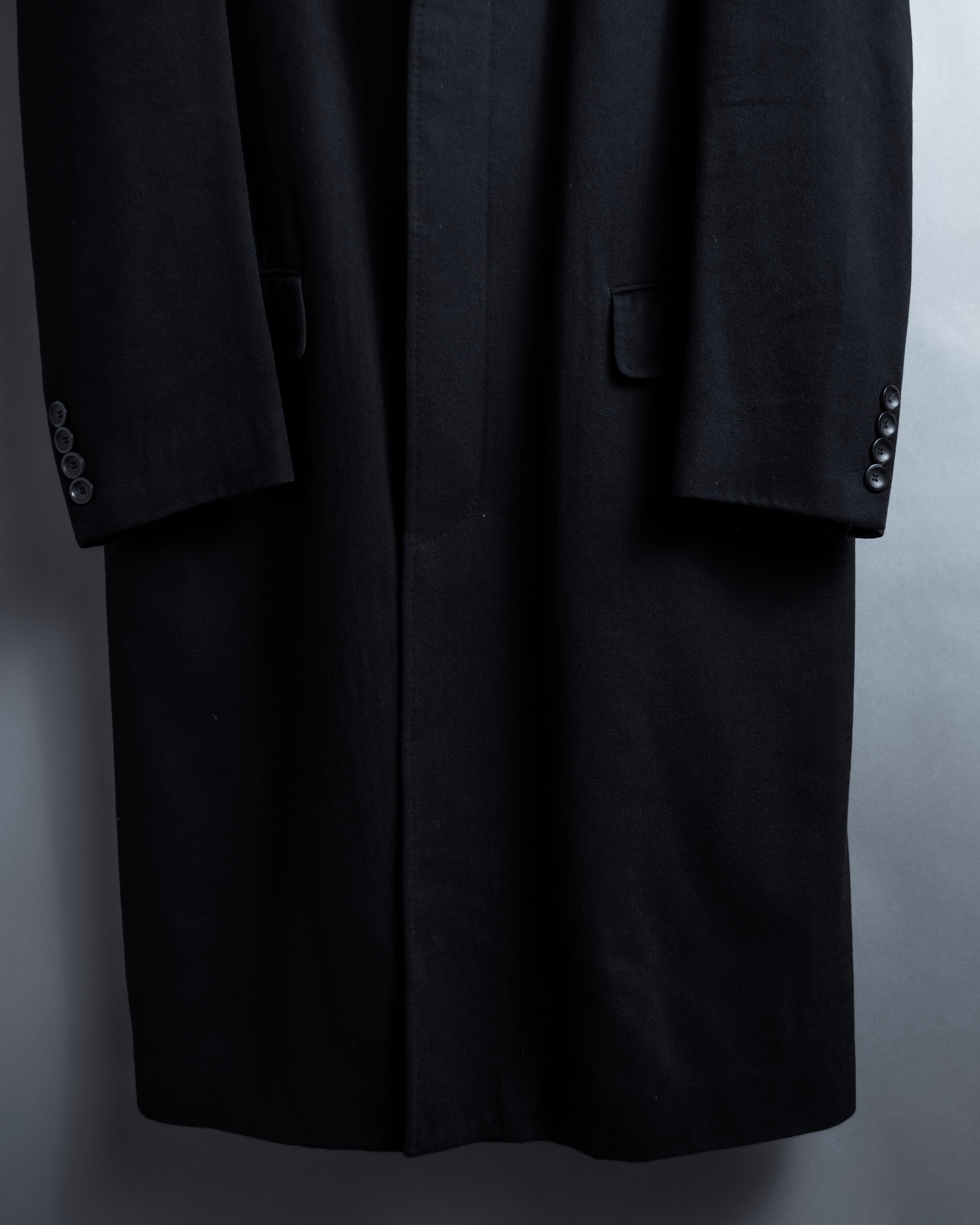 "Ermenegildo Zegna" Drapey finish 100% cashmere cloth chester coat