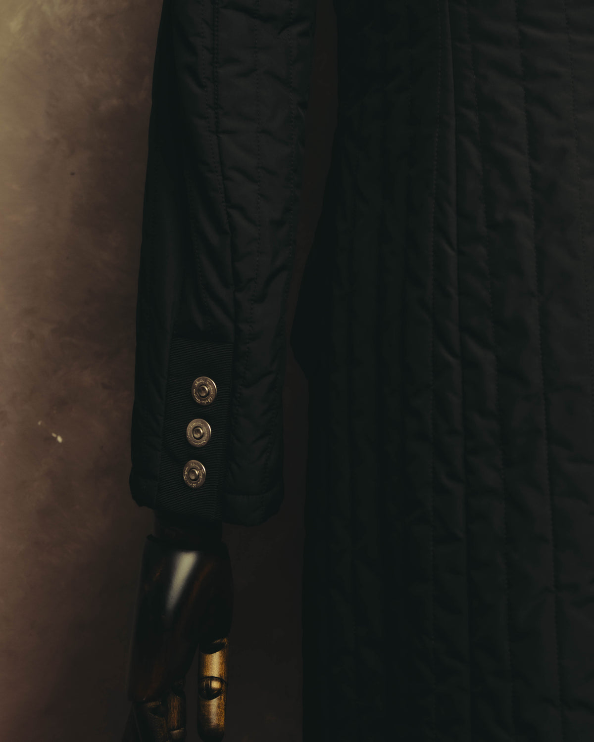 “Salvatore Ferragamo” 00’s-10’s Padded tailored long coat