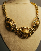 -SPECIAL- “YVES SAINT LAURENT” 80’s-90’s Baroque statement necklace