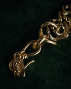 –SPECIAL– “Yves Saint Laurent” 90’s sculptural chain bracelet