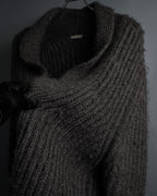 -SPECIAL- "BOTTEGA VENETA"
00's-10's Thomas Mayer period shawl collar cardigan
