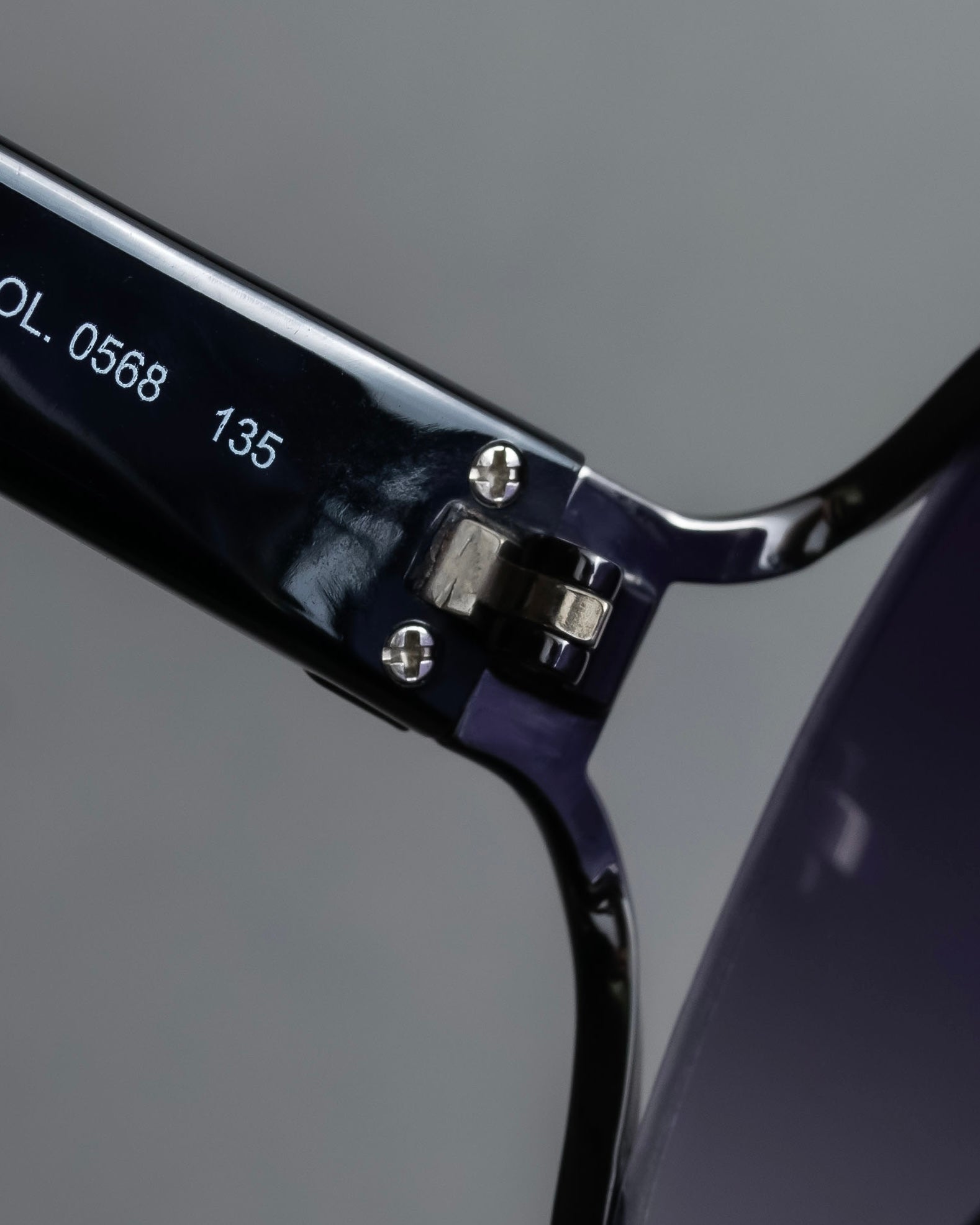 "LOEWE" Anagram logo engraved oval sunglasses