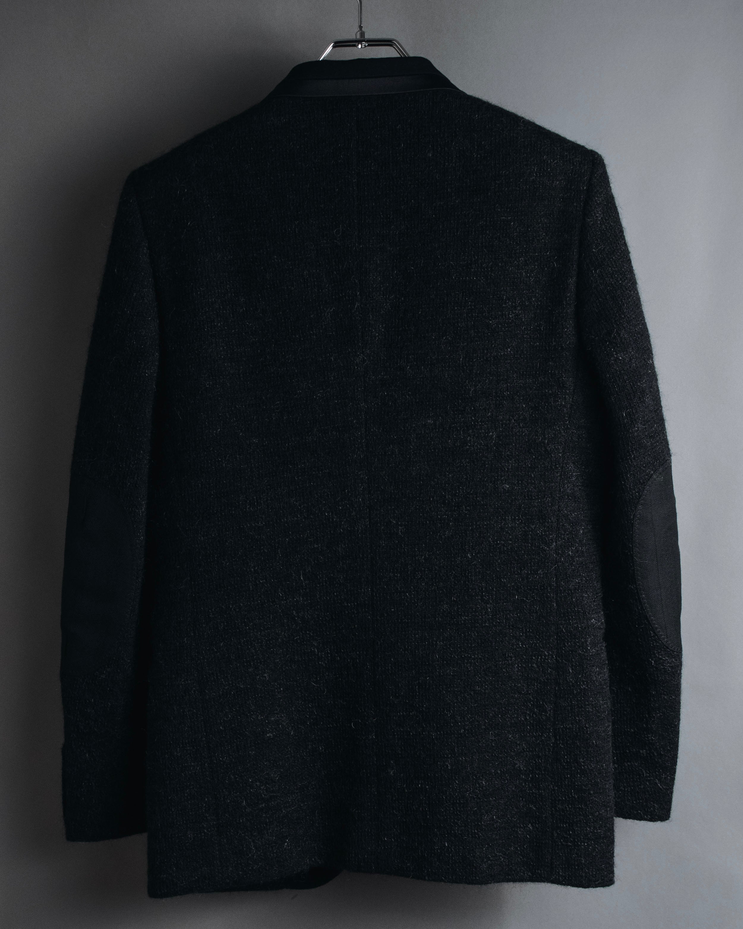 –SPECIAL– "JUNYA WATANABE COMME des GARÇONS MAN" 2015AW mohair blend satin shawl lapels jacket
