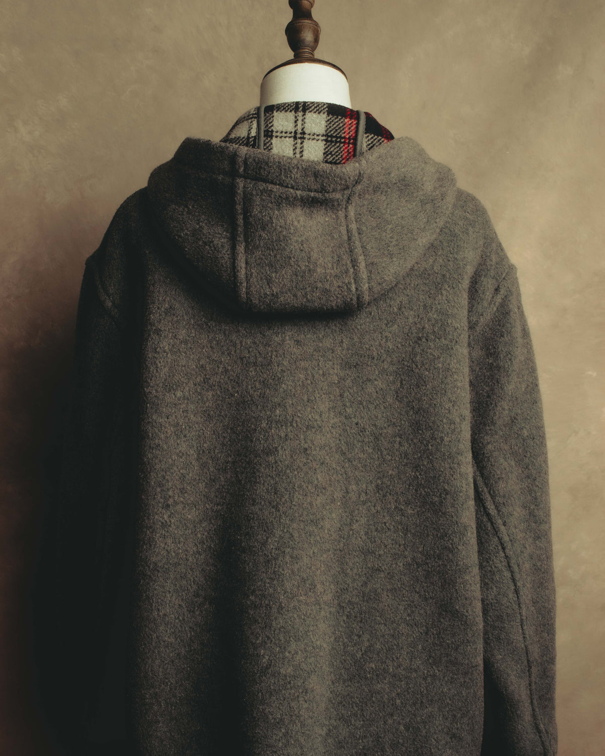 “Montgomery by Tibbett“ 90’s double face tartan duffle coat