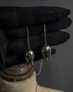 "JOAQUIN BERAO" Tulip motif lariat necklace