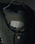 -SPECIAL- "Maison Margiela" 20SS Denim jacket Docking design coat