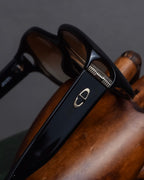 "Christian Dior" Vintage logo hinge oversized sunglasses