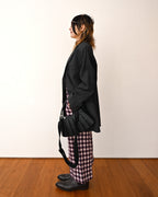GUCCI by Alessandro Michele / Checkered Pattern Tweed Culotte Pants