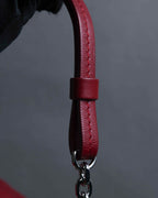 "MAISON MARGIELA" Red color Glam Slam chain shoulder bag
