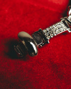 "Ferragamo" Sparkling crystal link bracelet