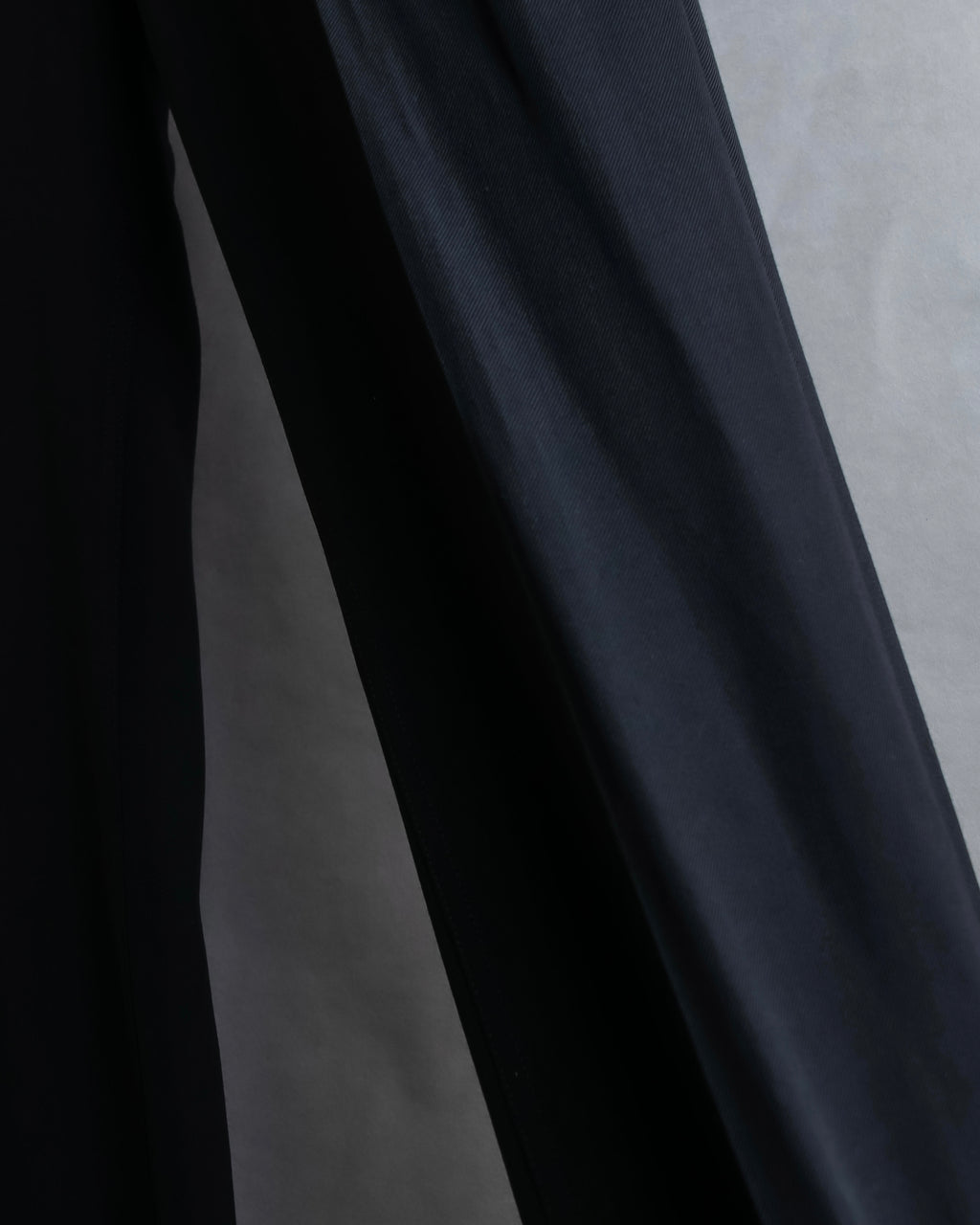 "BALENCIAGA" Beautiful draped full-length slacks