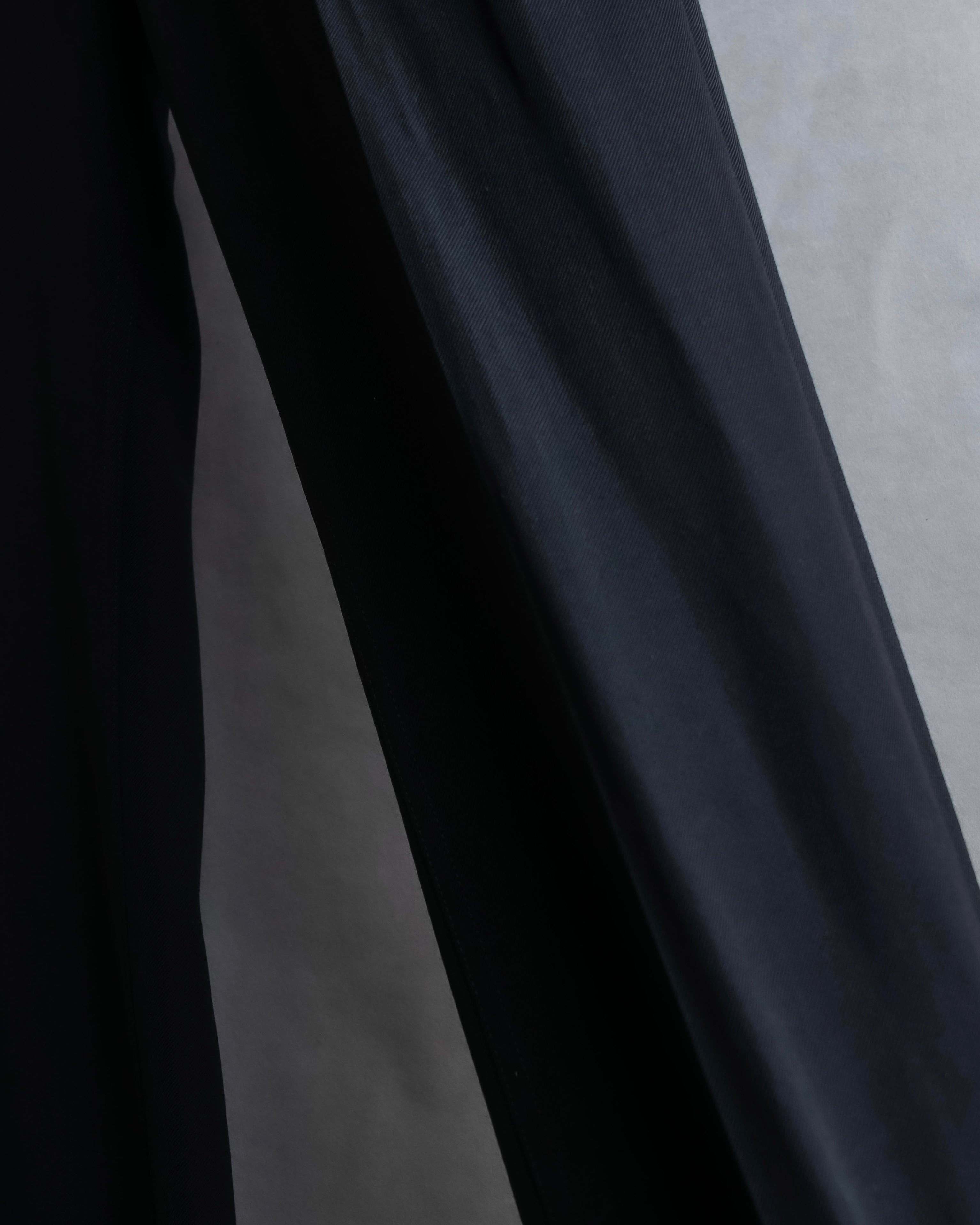 "BALENCIAGA" Beautiful draped full-length slacks