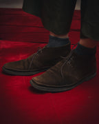 -SPECIAL- “HERMÈS” 1998-2003 Suede square toe chukka boots