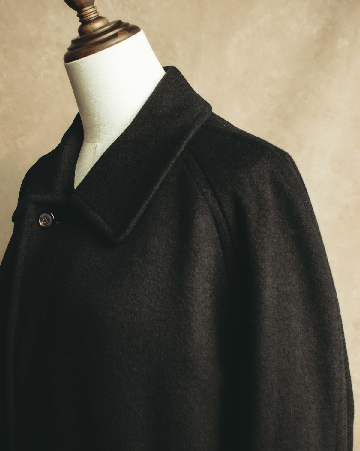 "BURBERRY LONDON" 00's-10's Classic balmacaan coat