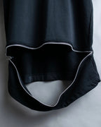 “Comme des Garçons Homme Plus” Zip attached detail T shirt