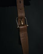 –SPECIAL– "GUCCI" 70’s pigskin horsebit piston hobo bag