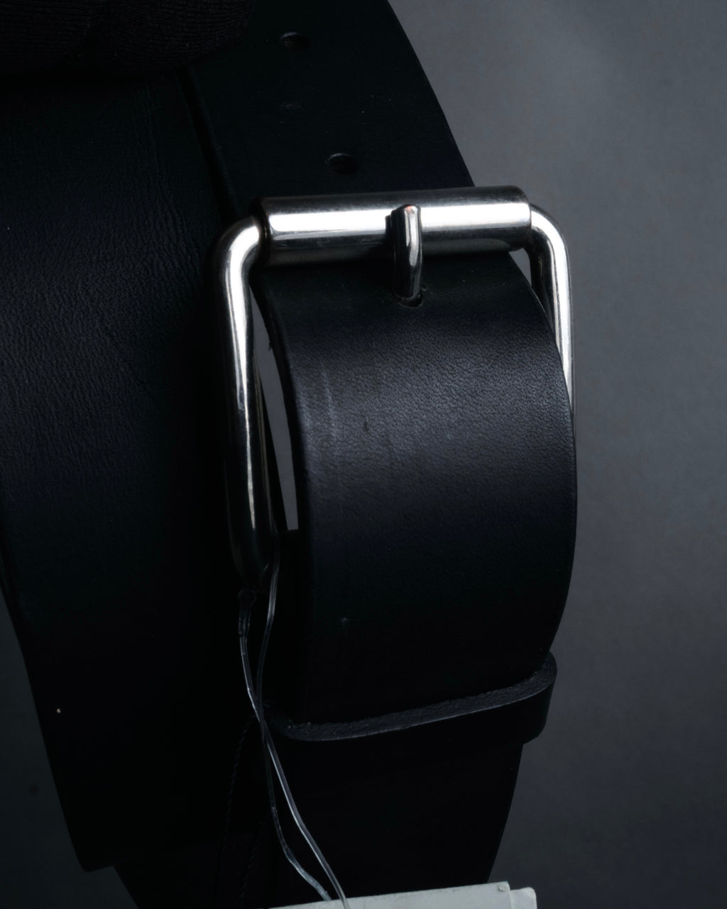 “COMME des GARCONS SHIRT” 00’s Minimal leather roller belt