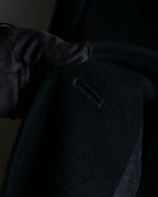 "JIL SANDER" 100% cashmere straight line stand collar coat