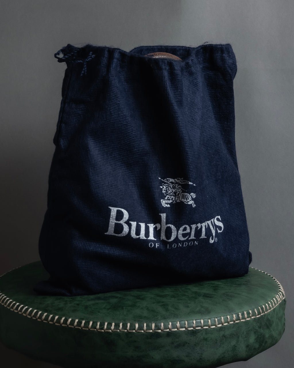 "BURBERRYS" 90’s PVC＆leather 2-way bag
