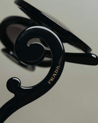 "PRADA" 10's Sculptural baroque sunglasses