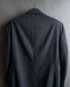 "CHRISTIAN DIOR MONSIEUR" Shadow stripe pattern classical formal detail set up