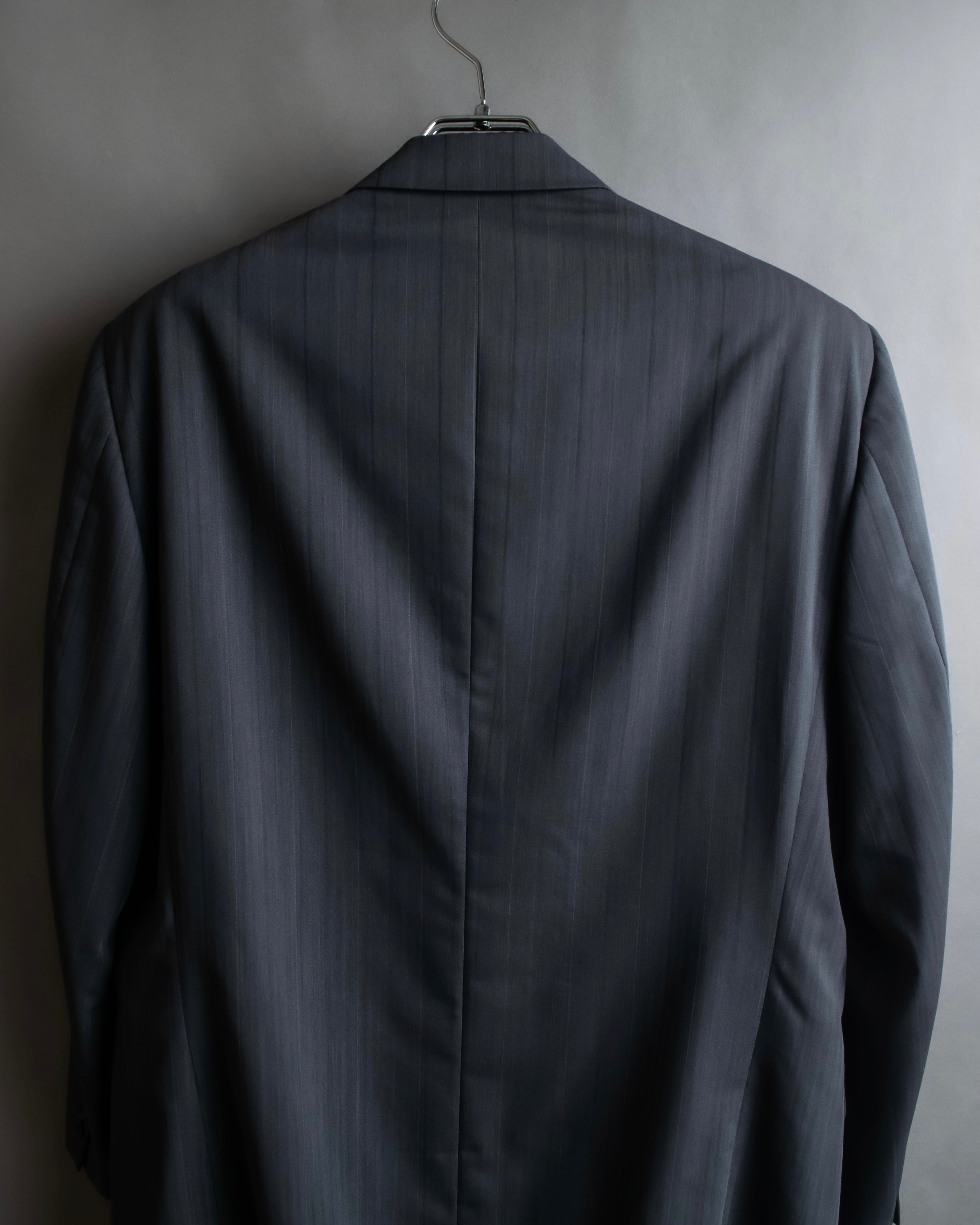 "CHRISTIAN DIOR MONSIEUR" Shadow stripe pattern classical formal detail set up