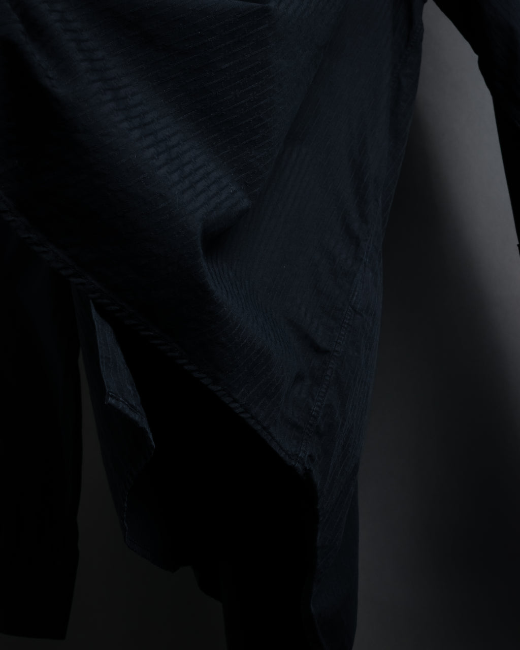 "HERMES" 90’s H-jacquard selier button shirt