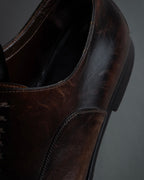 "GUCCI" Classical oxford leather shoes