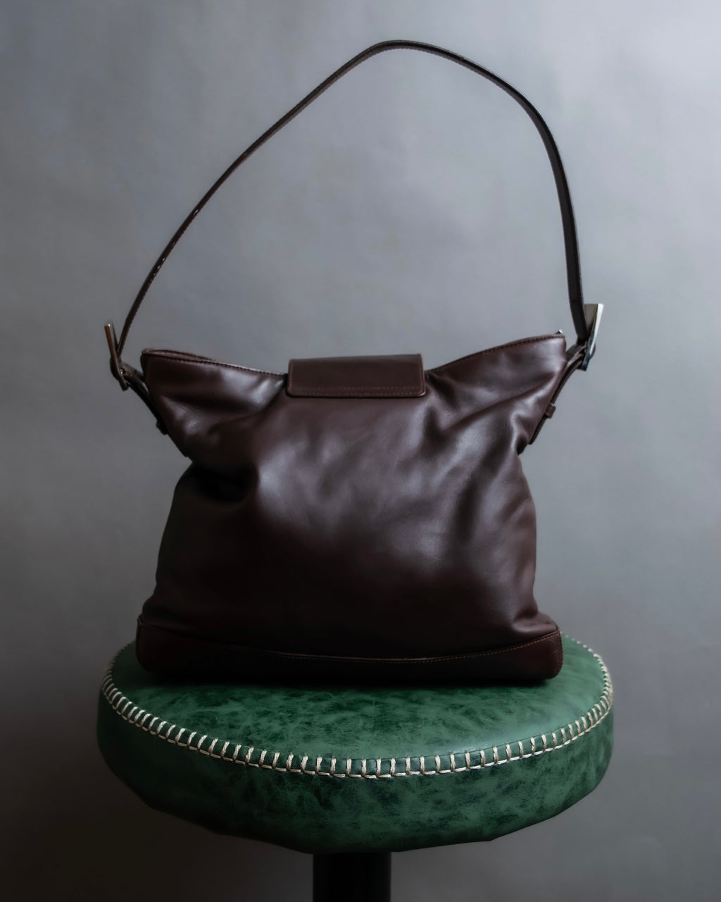 "LOEWE" Belt cover design leather one handle shoulder bag