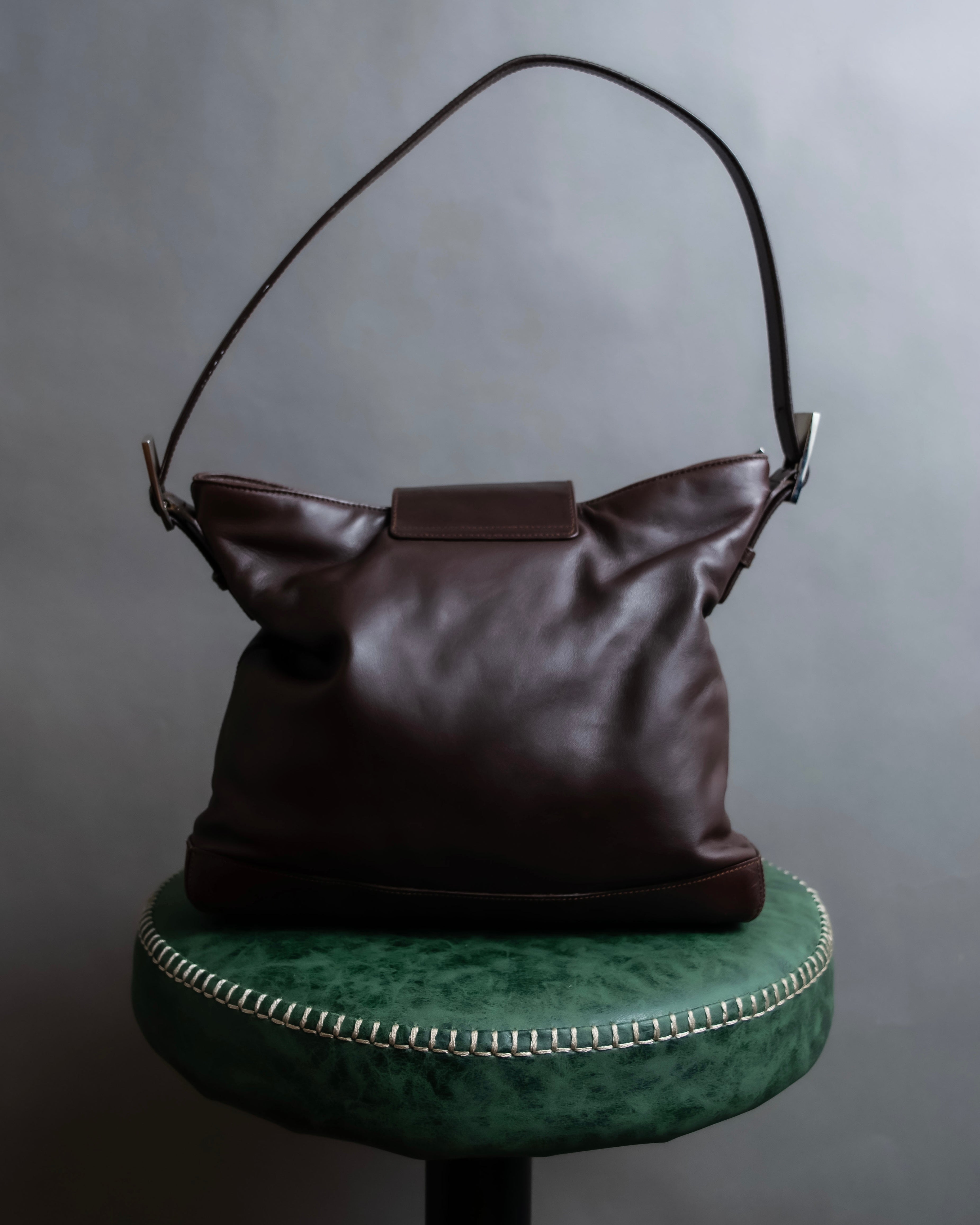 "LOEWE" Belt cover design leather one handle shoulder bag