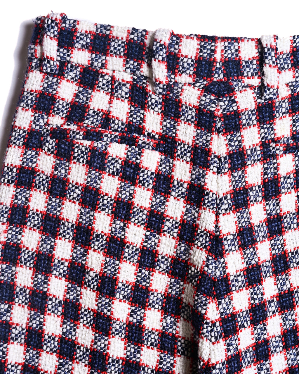 GUCCI by Alessandro Michele / Checkered Pattern Tweed Culotte Pants