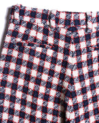 GUCCI by Alessandro Michele / Checkered Pattern Tweed Culotte Pants